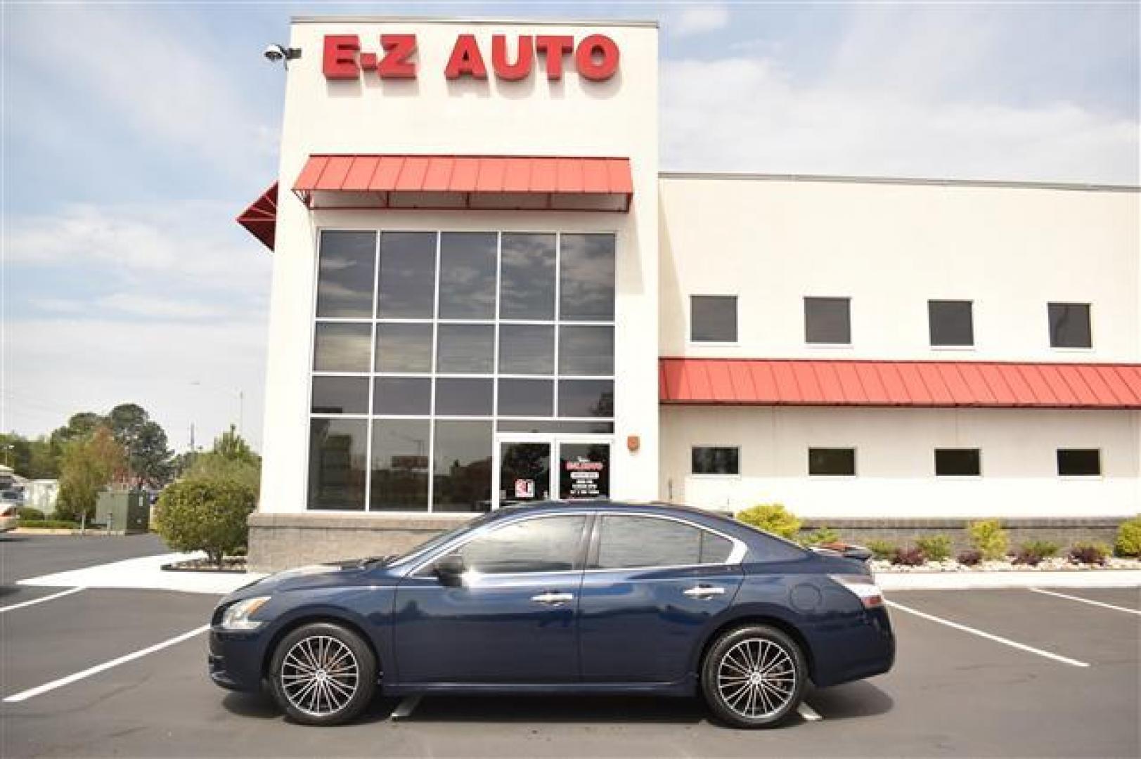 2012 Blue /Black Nissan Maxima S (1N4AA5AP3CC) , Continuously Variable Transmission transmission, located at 3900 Bragg Blvd., Fayetteville, NC, 28303, (910) 868-3000, 35.081905, -78.943367 - T-8771-R1 - 2012 Nissan Maxima 1N4AA5AP3CC841281 - Photo#0