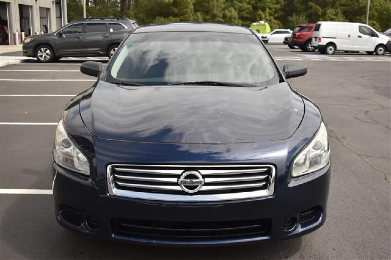 2012 Blue /Black Nissan Maxima S (1N4AA5AP3CC) , Continuously Variable Transmission transmission, located at 3900 Bragg Blvd., Fayetteville, NC, 28303, (910) 868-3000, 35.081905, -78.943367 - T-8771-R1 - 2012 Nissan Maxima 1N4AA5AP3CC841281 - Photo#2