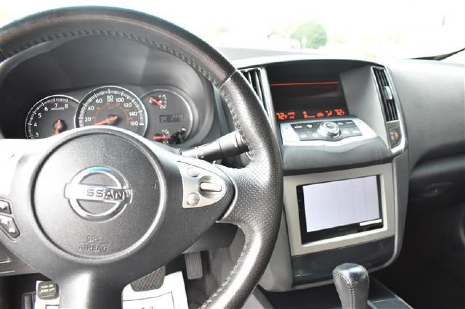 2012 Blue /Black Nissan Maxima S (1N4AA5AP3CC) , Continuously Variable Transmission transmission, located at 3900 Bragg Blvd., Fayetteville, NC, 28303, (910) 868-3000, 35.081905, -78.943367 - T-8771-R1 - 2012 Nissan Maxima 1N4AA5AP3CC841281 - Photo#8