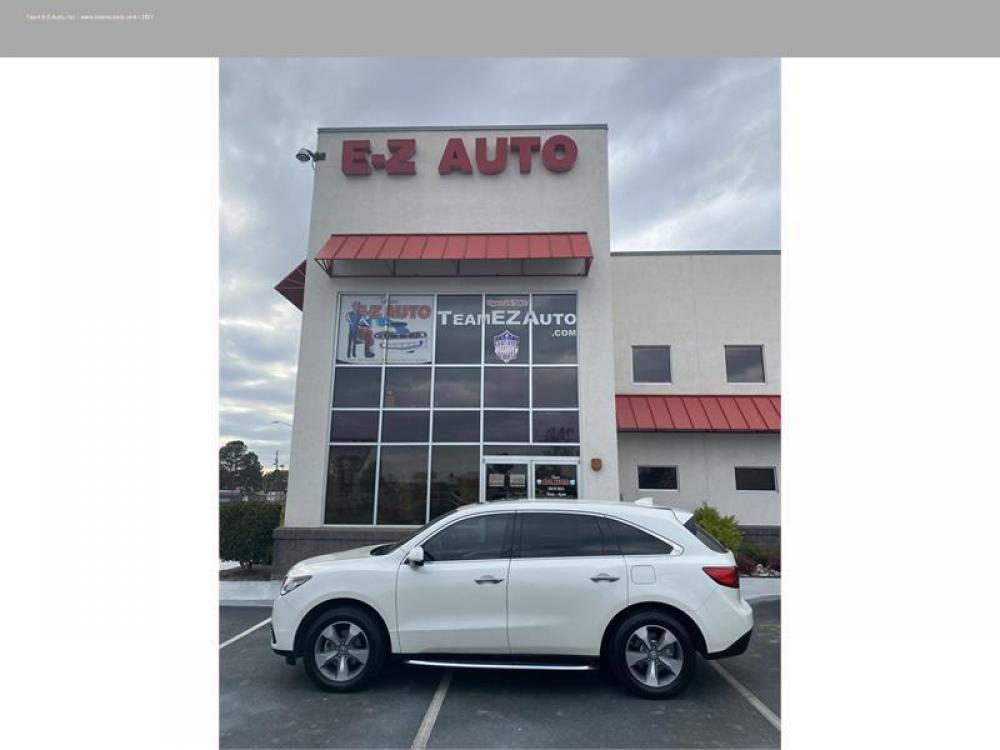 2016 White /Tan Acura MDX (5FRYD3H21GB) , Automatic transmission, located at 3900 Bragg Blvd., Fayetteville, NC, 28303, (910) 868-3000, 35.081905, -78.943367 - Photo #0