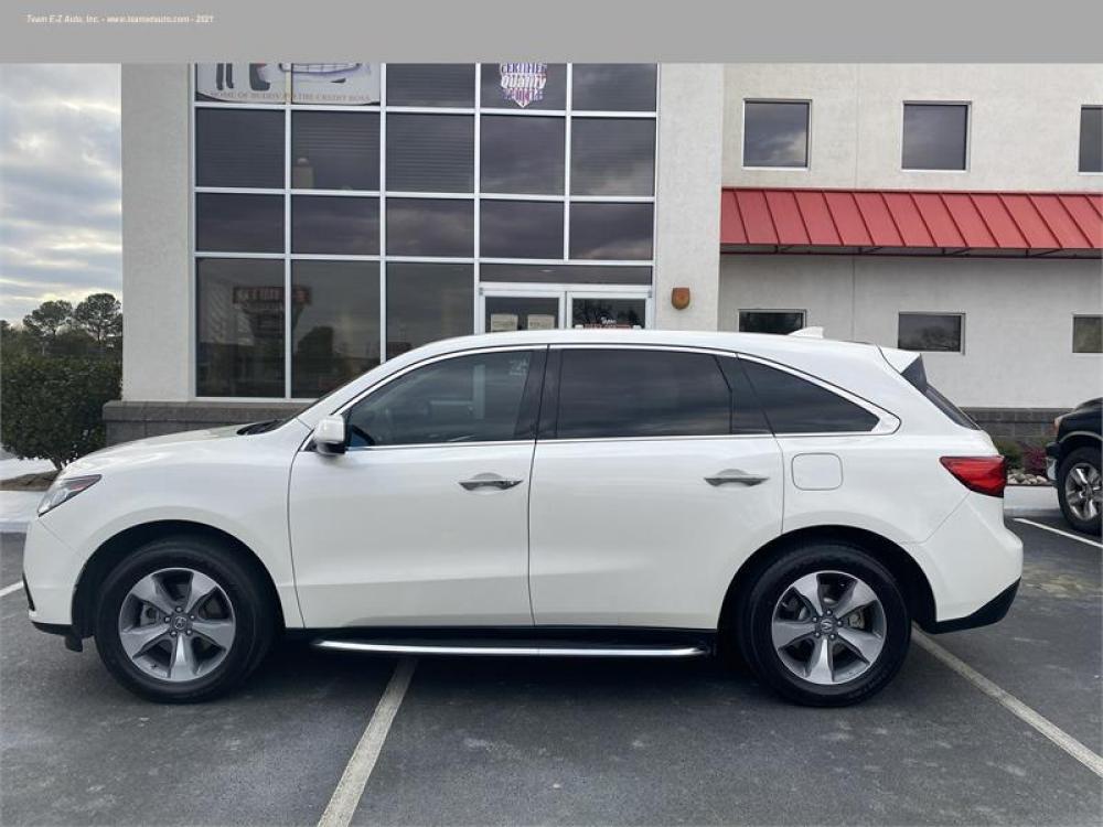 2016 White /Tan Acura MDX (5FRYD3H21GB) , Automatic transmission, located at 3900 Bragg Blvd., Fayetteville, NC, 28303, (910) 868-3000, 35.081905, -78.943367 - Photo #1