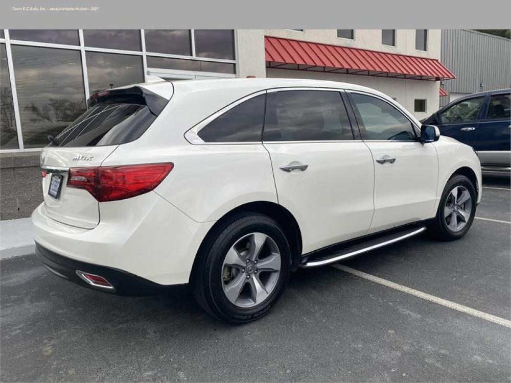 2016 White /Tan Acura MDX (5FRYD3H21GB) , Automatic transmission, located at 3900 Bragg Blvd., Fayetteville, NC, 28303, (910) 868-3000, 35.081905, -78.943367 - Photo #5
