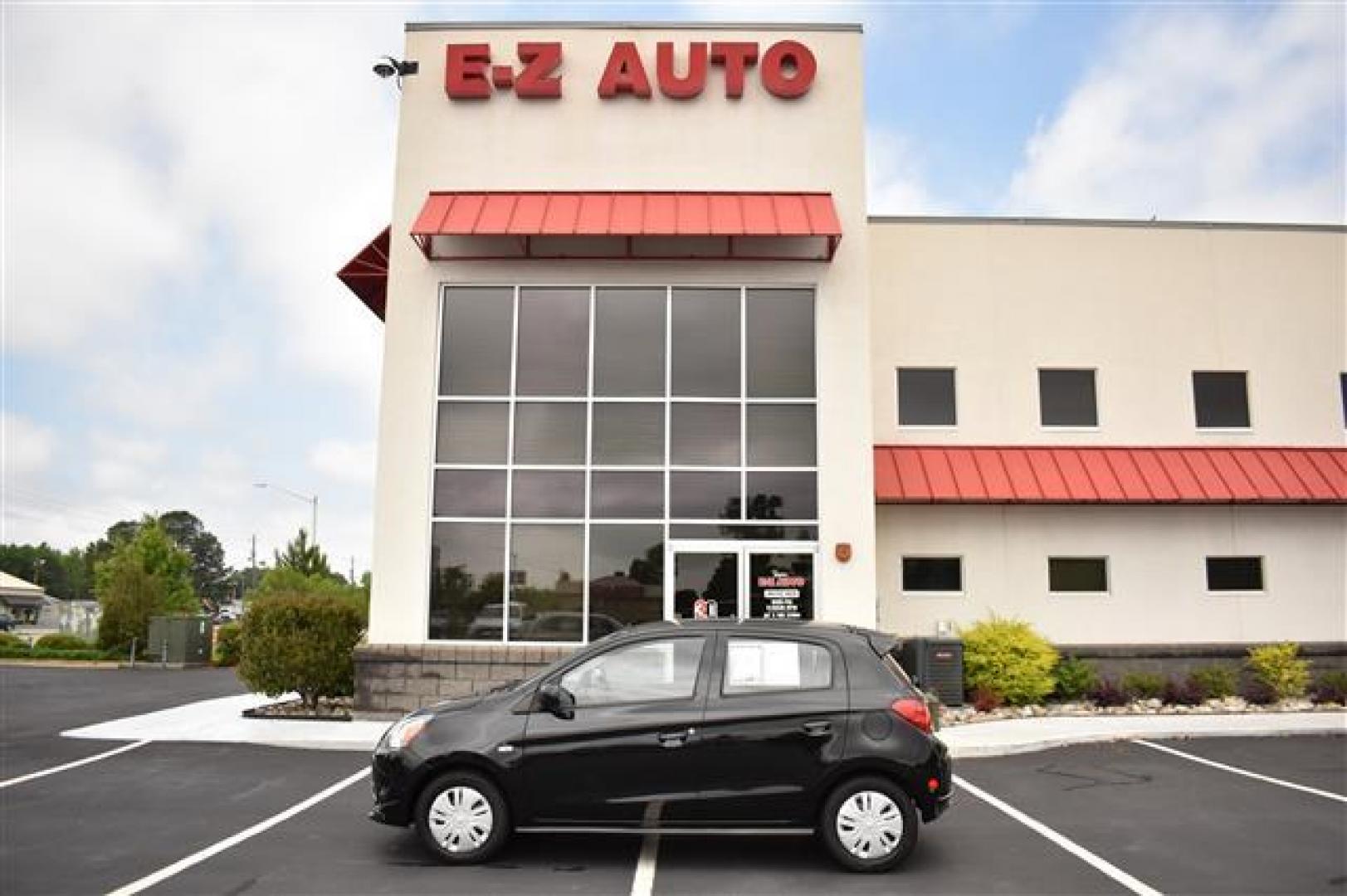 2014 Black Mitsubishi Mirage (ML32A3HJ2EH) , Manual transmission, located at 3900 Bragg Blvd., Fayetteville, NC, 28303, (910) 868-3000, 35.081905, -78.943367 - T-9198-R - 2014 Mitsubishi Mirage ML32A3HJ2EH008309 - Photo#0