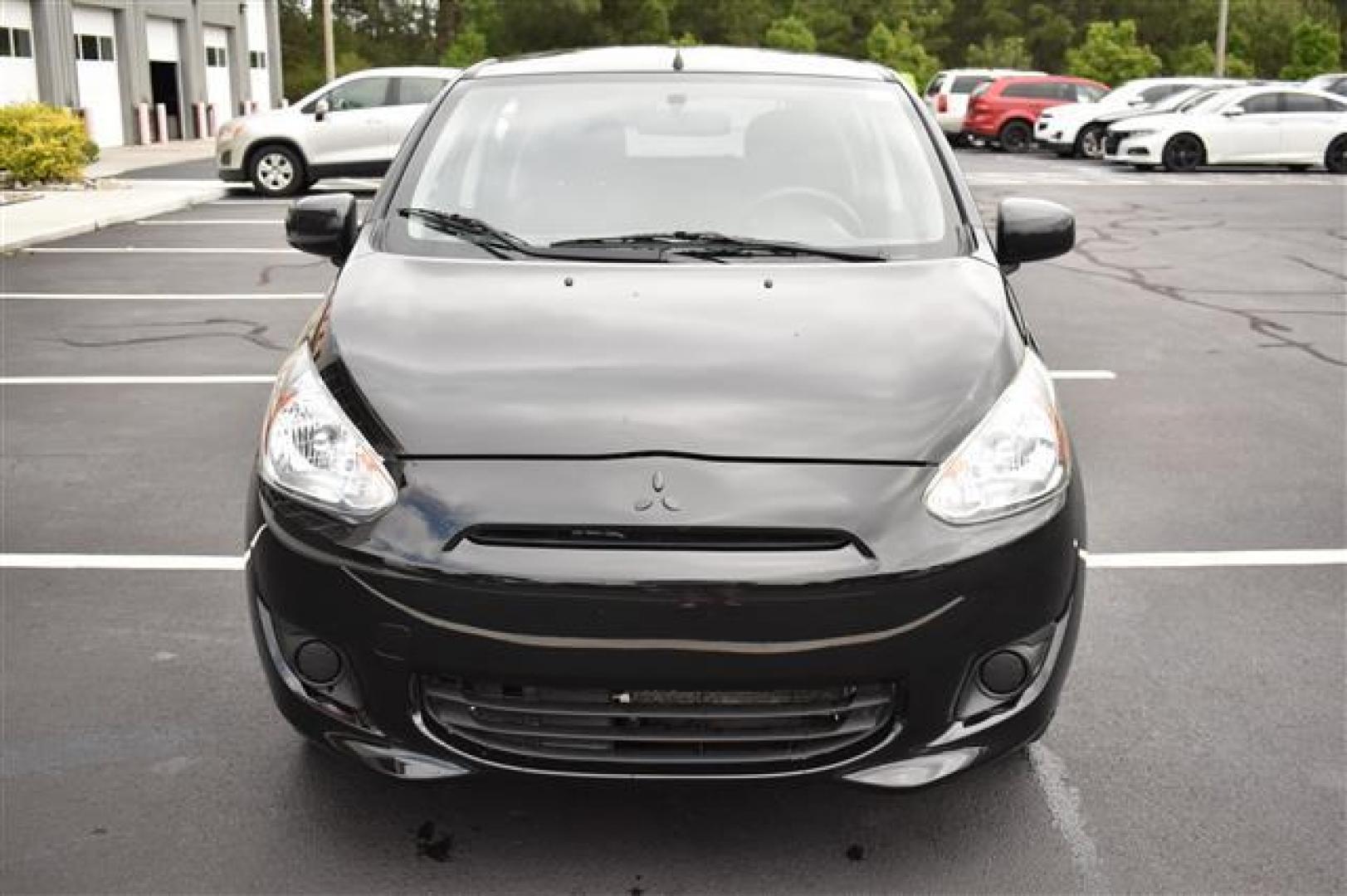 2014 Black Mitsubishi Mirage (ML32A3HJ2EH) , Manual transmission, located at 3900 Bragg Blvd., Fayetteville, NC, 28303, (910) 868-3000, 35.081905, -78.943367 - T-9198-R - 2014 Mitsubishi Mirage ML32A3HJ2EH008309 - Photo#2