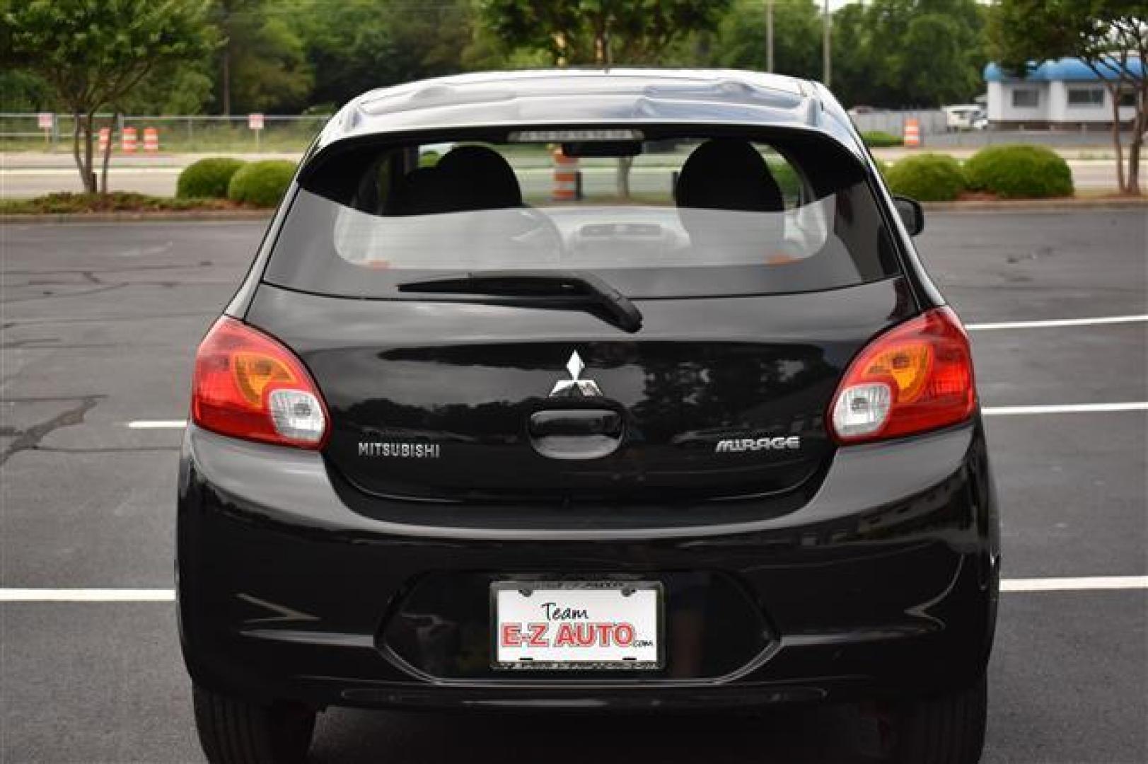 2014 Black Mitsubishi Mirage (ML32A3HJ2EH) , Manual transmission, located at 3900 Bragg Blvd., Fayetteville, NC, 28303, (910) 868-3000, 35.081905, -78.943367 - Photo#3