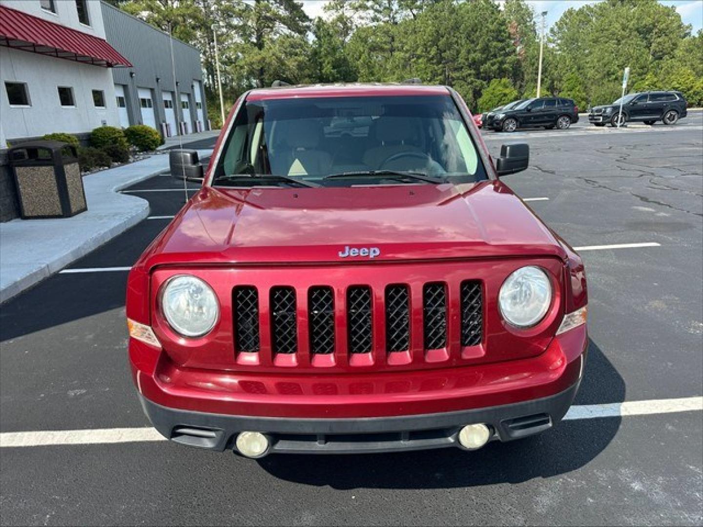 2014 Deep Cherry Red Crystal PC Jeep Patriot Sport 2WD (1C4NJPBB2ED) , Continuously Variable Transmission transmission, located at 3900 Bragg Blvd., Fayetteville, NC, 28303, (910) 868-3000, 35.081905, -78.943367 - T-9297-R1 - 2014 Jeep Patriot 1C4NJPBB2ED617944- Photo#1