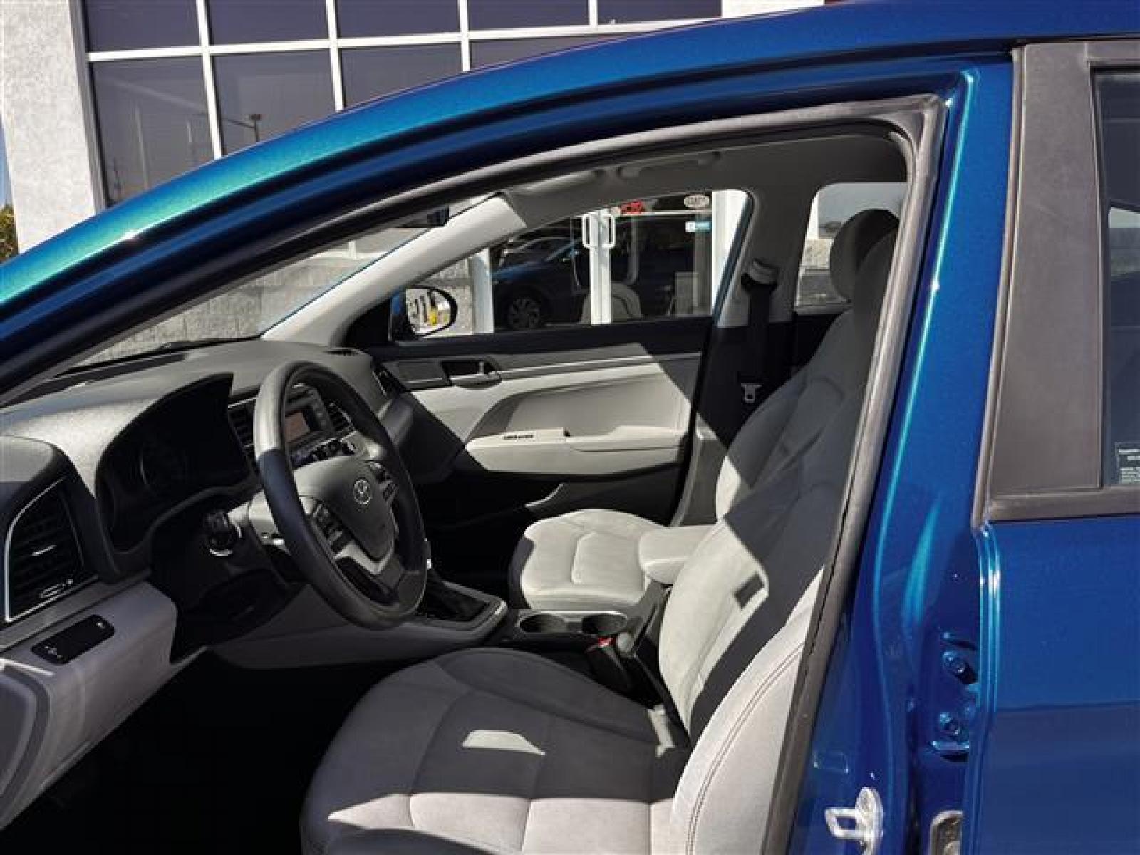 2017 Marina Blue /Gray Hyundai Elantra SE 6AT (5NPD74LF9HH) , 6-Speed Automatic transmission, located at 3900 Bragg Blvd., Fayetteville, NC, 28303, (910) 868-3000, 35.081905, -78.943367 - T-9315-R - 2017 Hyundai Elantra 5NPD74LF9HH069580 - Photo #9