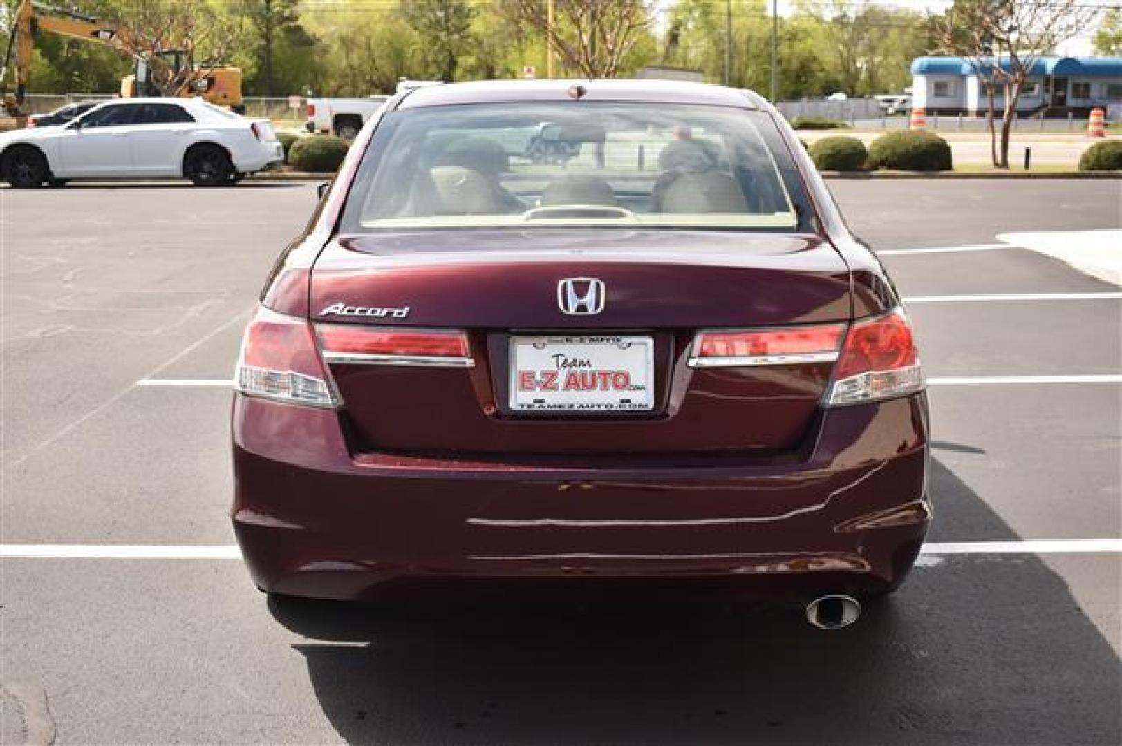 2012 Basque Red Pearl Honda Accord EX-L Sedan AT (1HGCP2F88CA) , 5-Speed Automatic transmission, located at 3900 Bragg Blvd., Fayetteville, NC, 28303, (910) 868-3000, 35.081905, -78.943367 - Photo#3