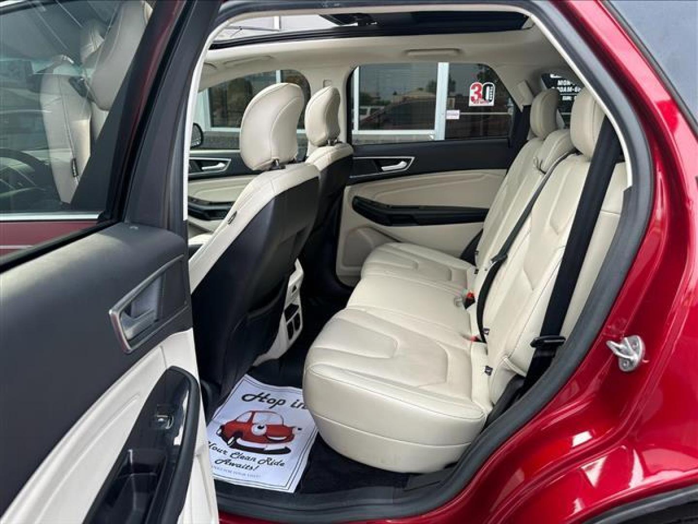 2017 Ruby Red Metallic Tinted Clearcoat Ford Edge Titanium (2FMPK3K96HB) , 6-Speed Automatic transmission, located at 3900 Bragg Blvd., Fayetteville, NC, 28303, (910) 868-3000, 35.081905, -78.943367 - T-9435-R1 - 2017 Ford Edge 2FMPK3K96HBB20476 - Photo#7