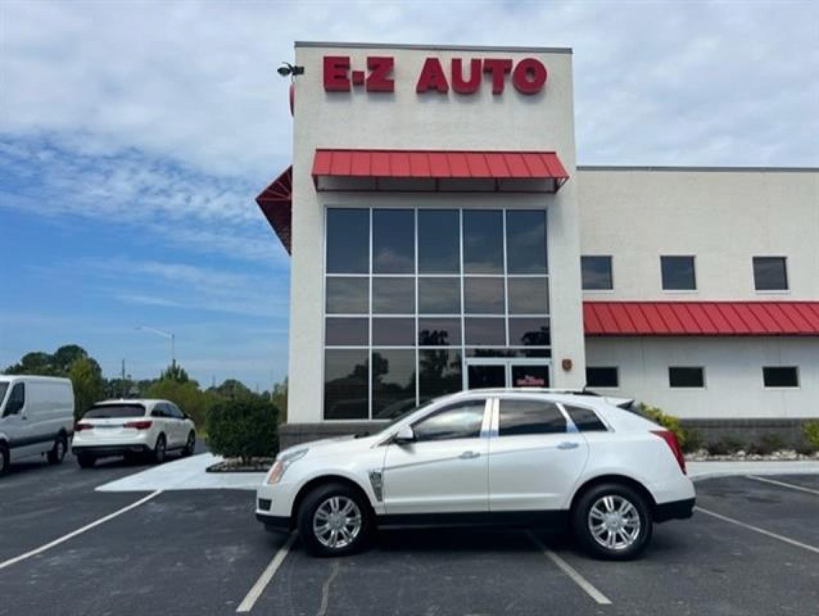2011 Platinum Ice Tricoat Cadillac SRX Luxury Collection (3GYFNAEY3BS) , 6-Speed Automatic transmission, located at 3900 Bragg Blvd., Fayetteville, NC, 28303, (910) 868-3000, 35.081905, -78.943367 - T-9475 - 2011 Cadillac SRX 3GYFNAEY3BS539735 - Photo #0
