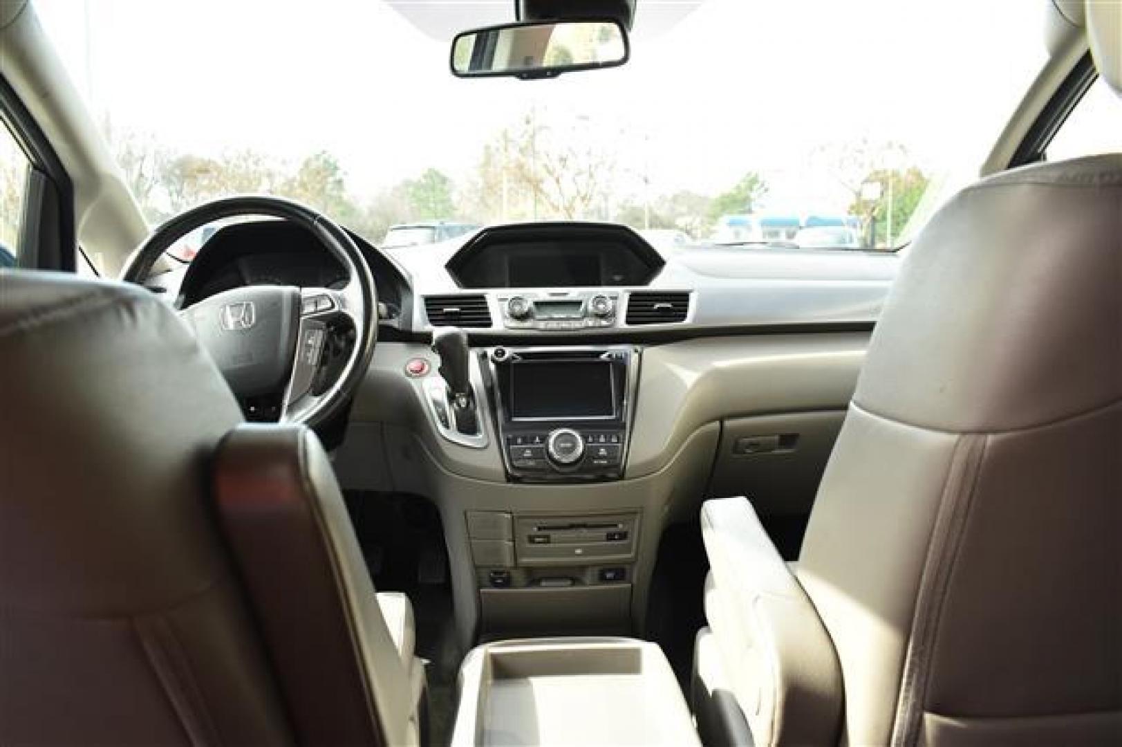 2014 Smoky Topaz Metallic /Brown Honda Odyssey Touring (5FNRL5H9XEB) , 6-Speed Automatic transmission, located at 3900 Bragg Blvd., Fayetteville, NC, 28303, (910) 868-3000, 35.081905, -78.943367 - T-9505 - 2014 Honda Odyssey 5FNRL5H9XEB070080 - Photo#8