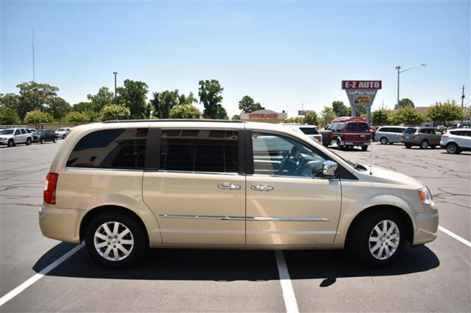 2012 Beige Chrysler Town and Country Touring-L (2C4RC1CG3CR) , 6-Speed Automatic transmission, located at 3900 Bragg Blvd., Fayetteville, NC, 28303, (910) 868-3000, 35.081905, -78.943367 - T-9621-R - 2012 Chrysler Town and Country 2C4RC1CG3CR146089 - Photo#1