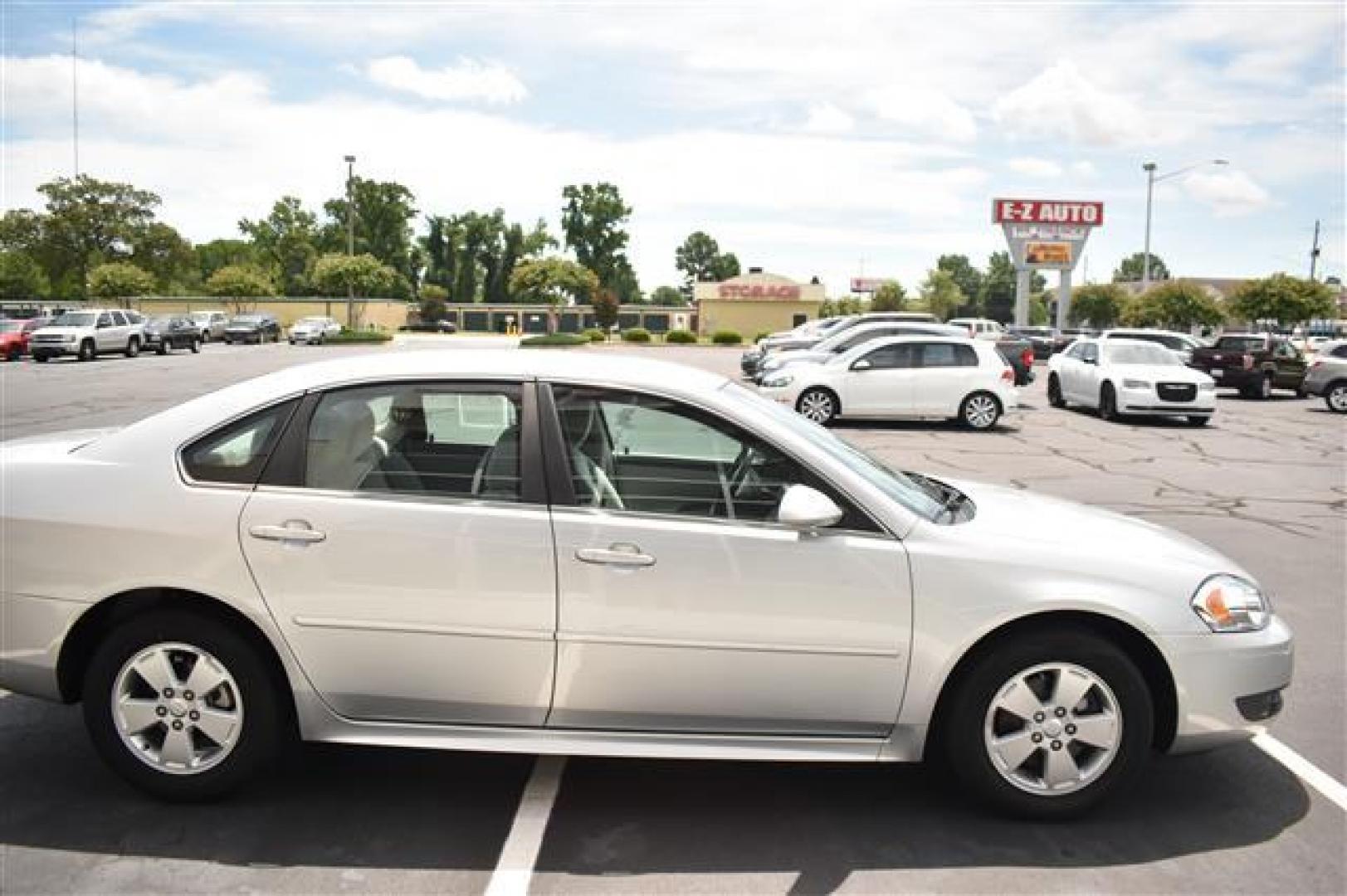 2011 Silver Ice Metallic /Gray Chevrolet Impala LT (2G1WG5EK7B1) , 4-Speed Automatic transmission, located at 3900 Bragg Blvd., Fayetteville, NC, 28303, (910) 868-3000, 35.081905, -78.943367 - T-9624 - 2011 Chevrolet Impala 2G1WG5EK7B1149390 - Photo#1