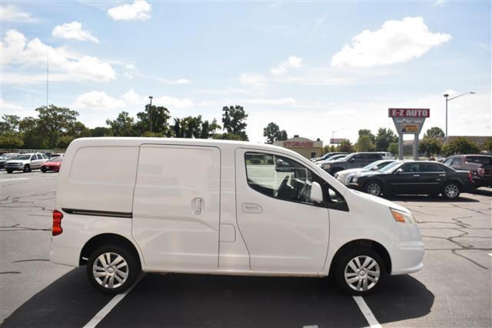 2015 Designer White Chevrolet City Express 1LT (3N63M0ZN2FK) , Continuously Variable Transmission transmission, located at 3900 Bragg Blvd., Fayetteville, NC, 28303, (910) 868-3000, 35.081905, -78.943367 - T-9645 - 2015 Chevrolet City Express 3N63M0ZN2FK725582 - Photo#1