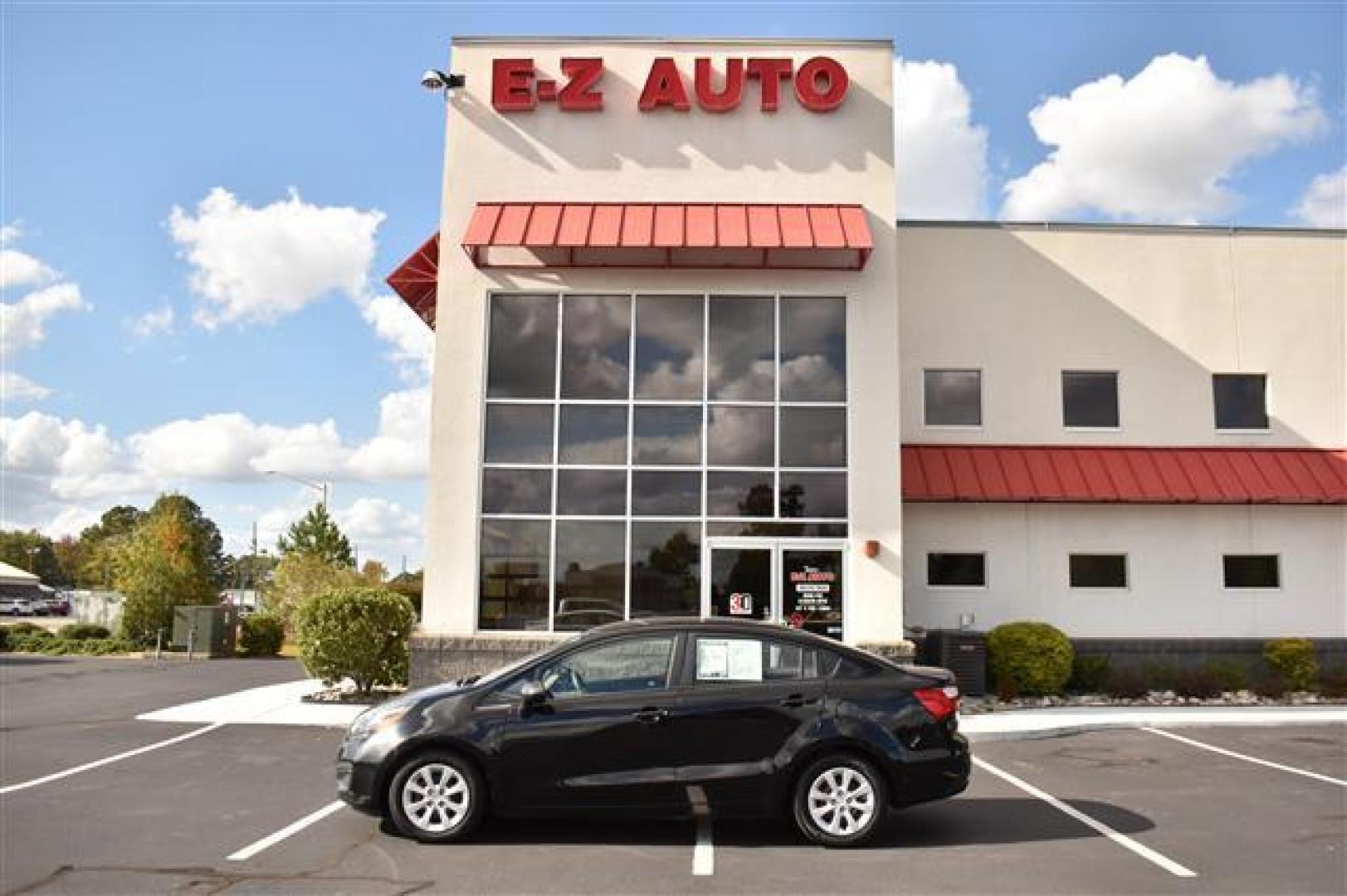 2015 Kia Rio LX (KNADM4A38F6) , 5-Speed Manual transmission, located at 3900 Bragg Blvd., Fayetteville, NC, 28303, (910) 868-3000, 35.081905, -78.943367 - T-9703 - 2015 Kia Rio KNADM4A38F6515028 - Photo#0