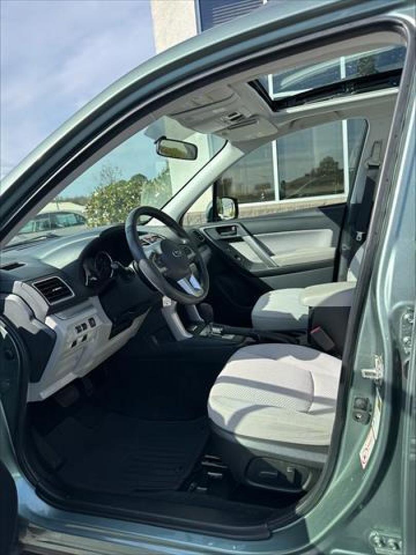 2017 Green Subaru Forester 2.5i Premium PZEV CVT (JF2SJAEC2HH) , Continuously Variable Transmission transmission, located at 3900 Bragg Blvd., Fayetteville, NC, 28303, (910) 868-3000, 35.081905, -78.943367 - T-9913 - 2017 Subaru Forester JF2SJAEC2HH575780 - Photo#5