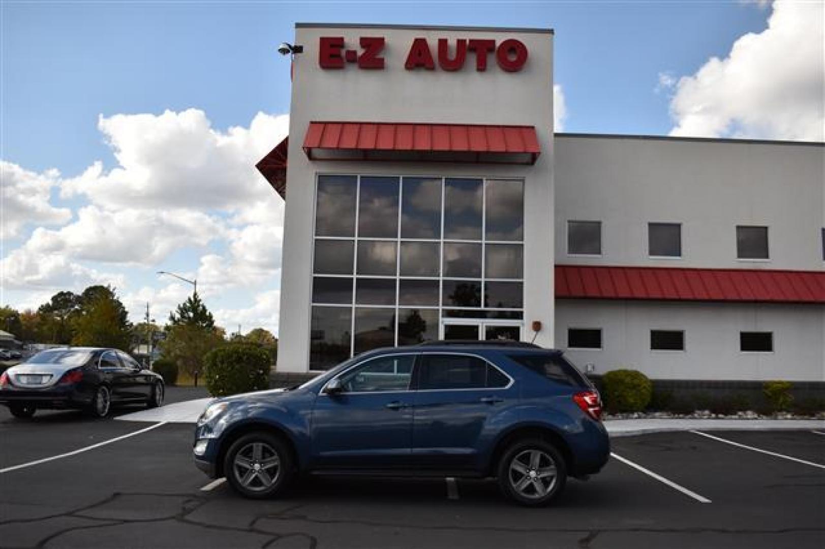 2016 Blue Velvet Metallic Chevrolet Equinox LT AWD (2GNFLFEK5G6) , 6-Speed Automatic transmission, located at 3900 Bragg Blvd., Fayetteville, NC, 28303, (910) 868-3000, 35.081905, -78.943367 - T-9710 - 2016 Chevrolet Equinox 2GNFLFEK5G6200301 - Photo#0