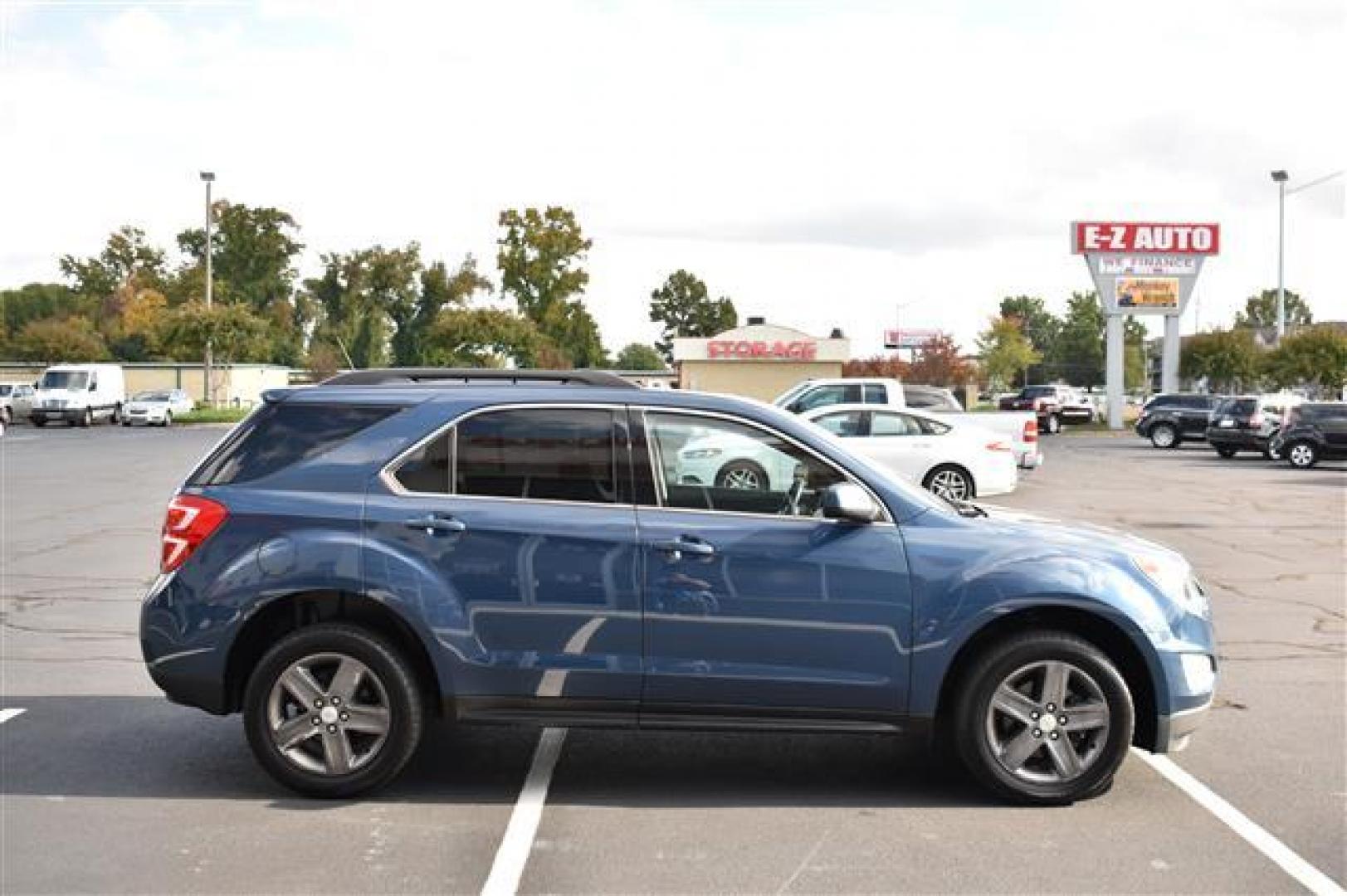 2016 Blue Velvet Metallic Chevrolet Equinox LT AWD (2GNFLFEK5G6) , 6-Speed Automatic transmission, located at 3900 Bragg Blvd., Fayetteville, NC, 28303, (910) 868-3000, 35.081905, -78.943367 - T-9710 - 2016 Chevrolet Equinox 2GNFLFEK5G6200301 - Photo#1