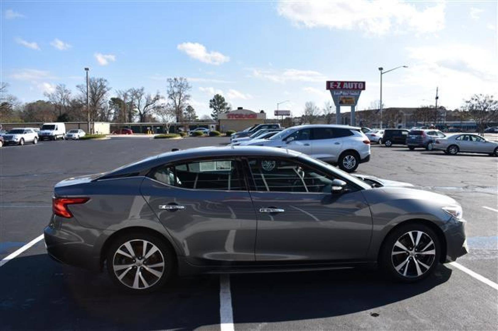 2018 Gun Metallic Nissan Maxima 3.5 SL (1N4AA6AP7JC) , Continuously Variable Transmission transmission, located at 3900 Bragg Blvd., Fayetteville, NC, 28303, (910) 868-3000, 35.081905, -78.943367 - T-9730 - 2018 Nissan Maxima 1N4AA6AP7JC397986 - Photo#1