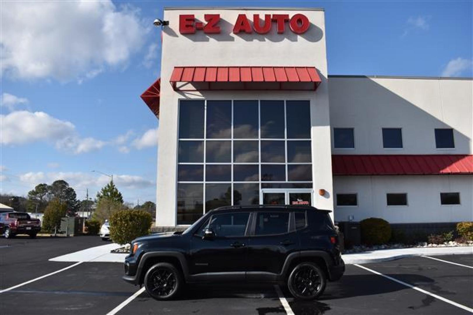 2019 Black Clear Coat Jeep Renegade Latitude 4WD (ZACNJBB12KP) , 9-Speed Automatic transmission, located at 3900 Bragg Blvd., Fayetteville, NC, 28303, (910) 868-3000, 35.081905, -78.943367 - T-9743 - 2019 Jeep Renegade ZACNJBB12KPK11585 - Photo#0