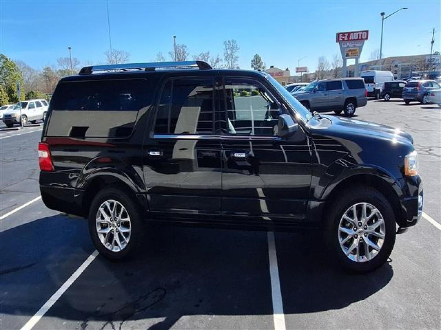 2017 Shadow Black Ford Expedition EL Limited 4WD (1FMJK2AT7HE) , 6-Speed Automatic transmission, located at 3900 Bragg Blvd., Fayetteville, NC, 28303, (910) 868-3000, 35.081905, -78.943367 - T-9771 - 2017 Ford Expedition 1FMJK2AT7HEA27385 - Photo#2