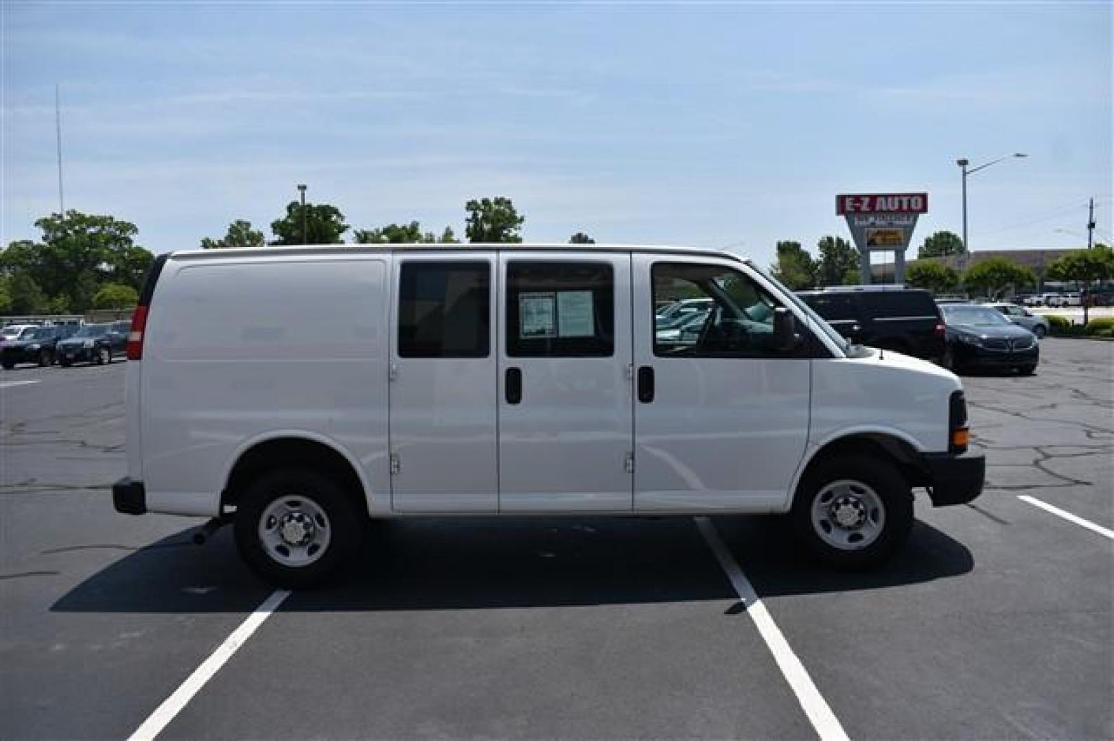 2012 White Chevrolet Express 2500 Cargo (1GCWGFBA9C1) , 6-Speed Automatic transmission, located at 3900 Bragg Blvd., Fayetteville, NC, 28303, (910) 868-3000, 35.081905, -78.943367 - T-9780 - 2012 Chevrolet Express 1GCWGFBA9C1188661 - Photo#1