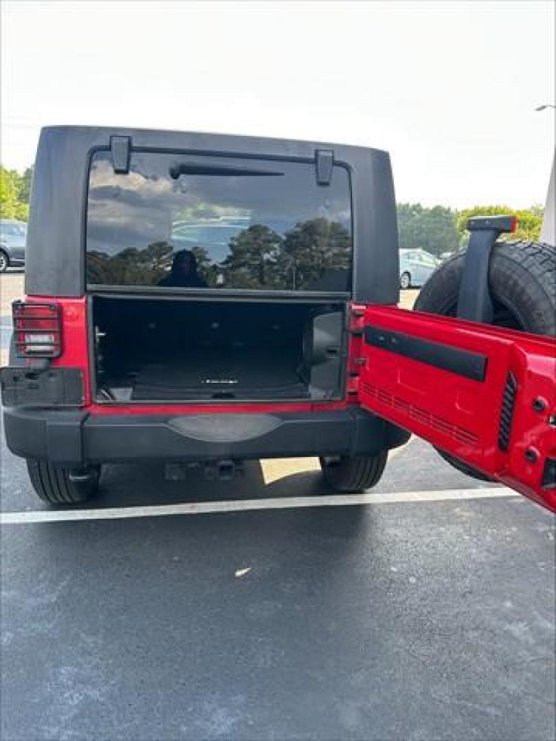 2012 Flame Red with Black Hard Top Jeep Wrangler Unlimited Sport 4WD (1C4BJWDG1CL) , 5-Speed Automatic transmission - C-1 - 2012 Jeep Wrangler 1C4BJWDG1CL120263 - Photo#1