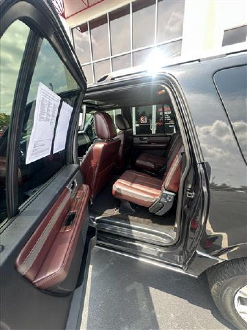 2015 Tuxedo Black Metallic Ford Expedition EL Platinum 2WD (1FMJK1LT0FE) , 6-Speed Automatic transmission, located at 3900 Bragg Blvd., Fayetteville, NC, 28303, (910) 868-3000, 35.081905, -78.943367 - T-9829 - 2015 Ford Expedition 1FMJK1LT0FEF19728 - Photo#9