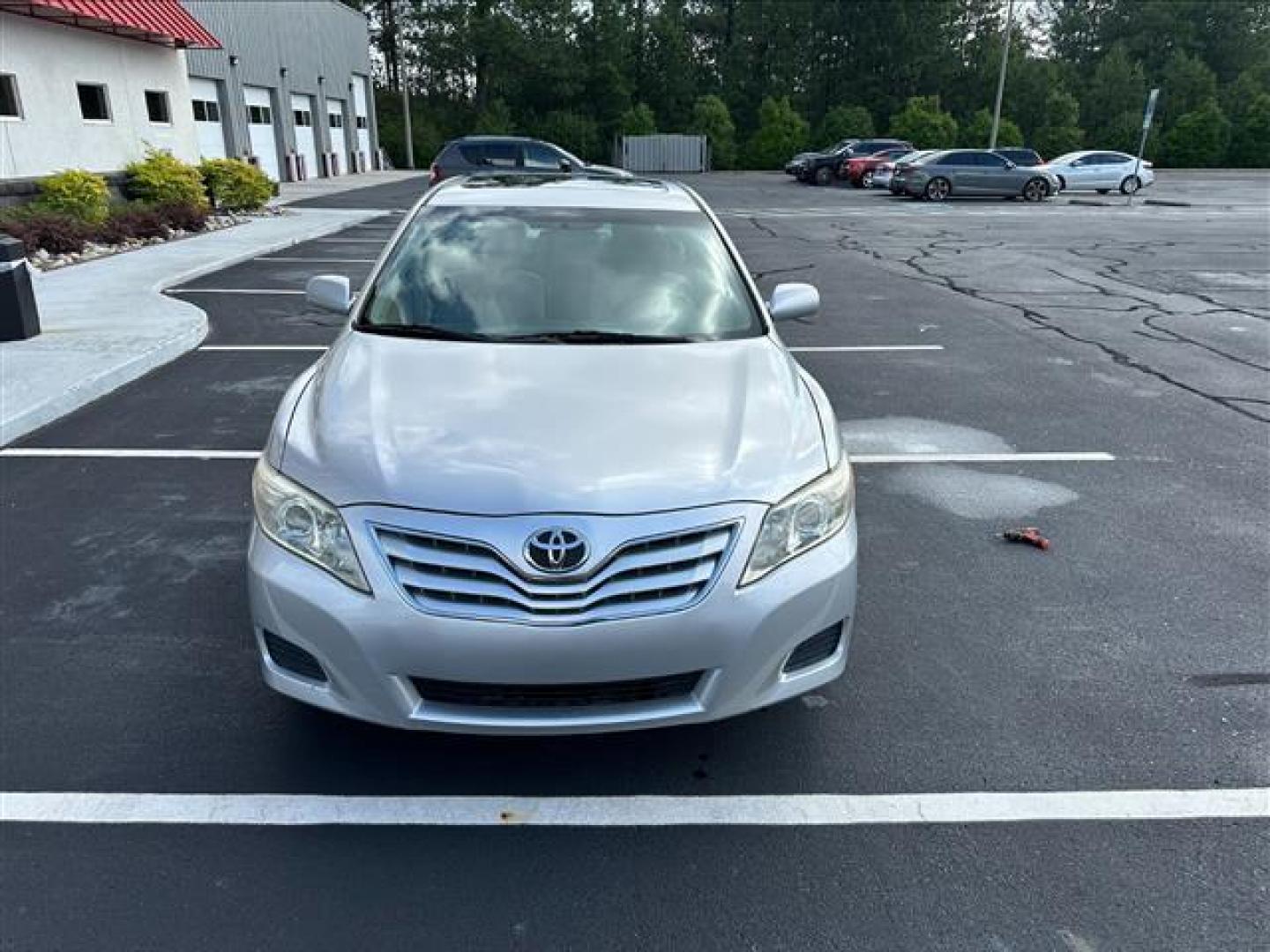 2011 Silver Toyota Camry LE 6-Spd AT (4T1BF3EK1BU) , 6-Speed Automatic transmission, located at 3900 Bragg Blvd., Fayetteville, NC, 28303, (910) 868-3000, 35.081905, -78.943367 - T-9835 - 2011 Toyota Camry 4T1BF3EK1BU210634 - Photo#1