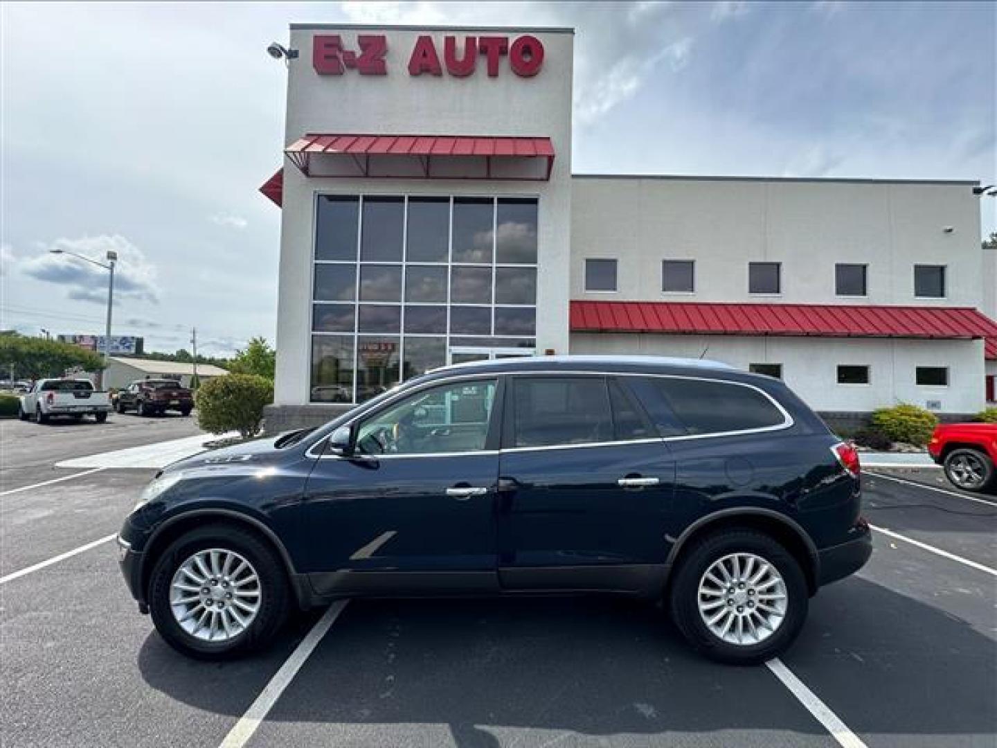 2012 Blue Buick Enclave Leather FWD (5GAKRCED4CJ) , 6-Speed Automatic Overdrive transmission, located at 3900 Bragg Blvd., Fayetteville, NC, 28303, (910) 868-3000, 35.081905, -78.943367 - T-9837 - 2012 Buick Enclave 5GAKRCED4CJ113414 - Photo#0