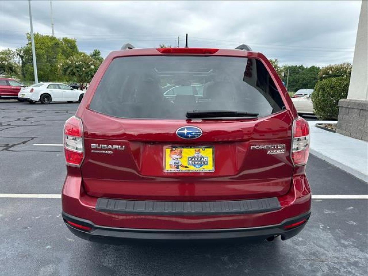 2015 Venetian Red Pearl Subaru Forester 2.5i Premium (JF2SJADC0FH) , Continuously Variable Transmission transmission, located at 3900 Bragg Blvd., Fayetteville, NC, 28303, (910) 868-3000, 35.081905, -78.943367 - T-9844 - 2015 Subaru Forester JF2SJADC0FH526186 - Photo#3