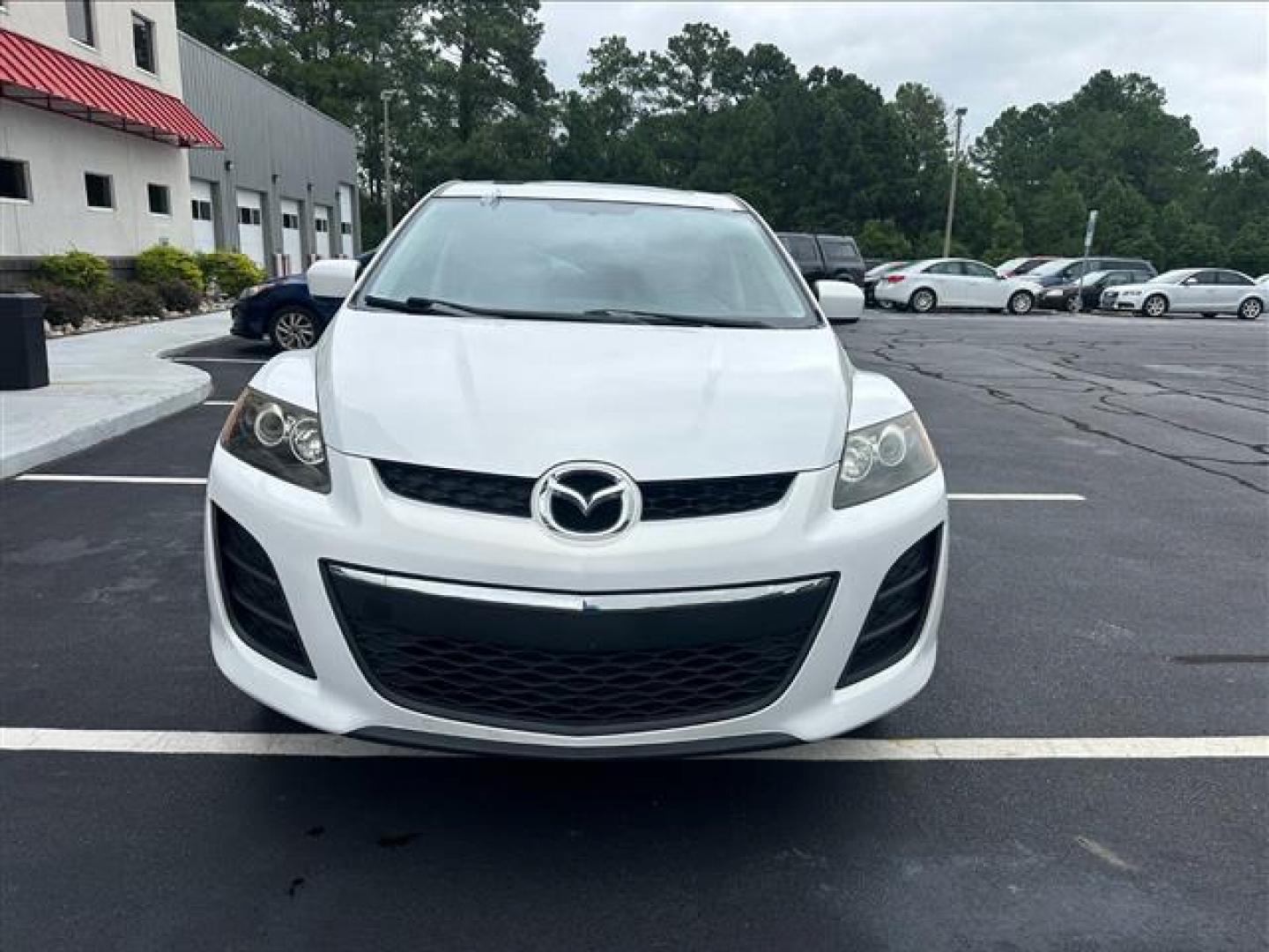 2011 Crystal White Pearl Mazda CX-7 i Touring (JM3ER2C53B0) , 6-Speed Automatic transmission, located at 3900 Bragg Blvd., Fayetteville, NC, 28303, (910) 868-3000, 35.081905, -78.943367 - T-9863 - 2011 Mazda CX-7 JM3ER2C53B0399978 - Photo#1
