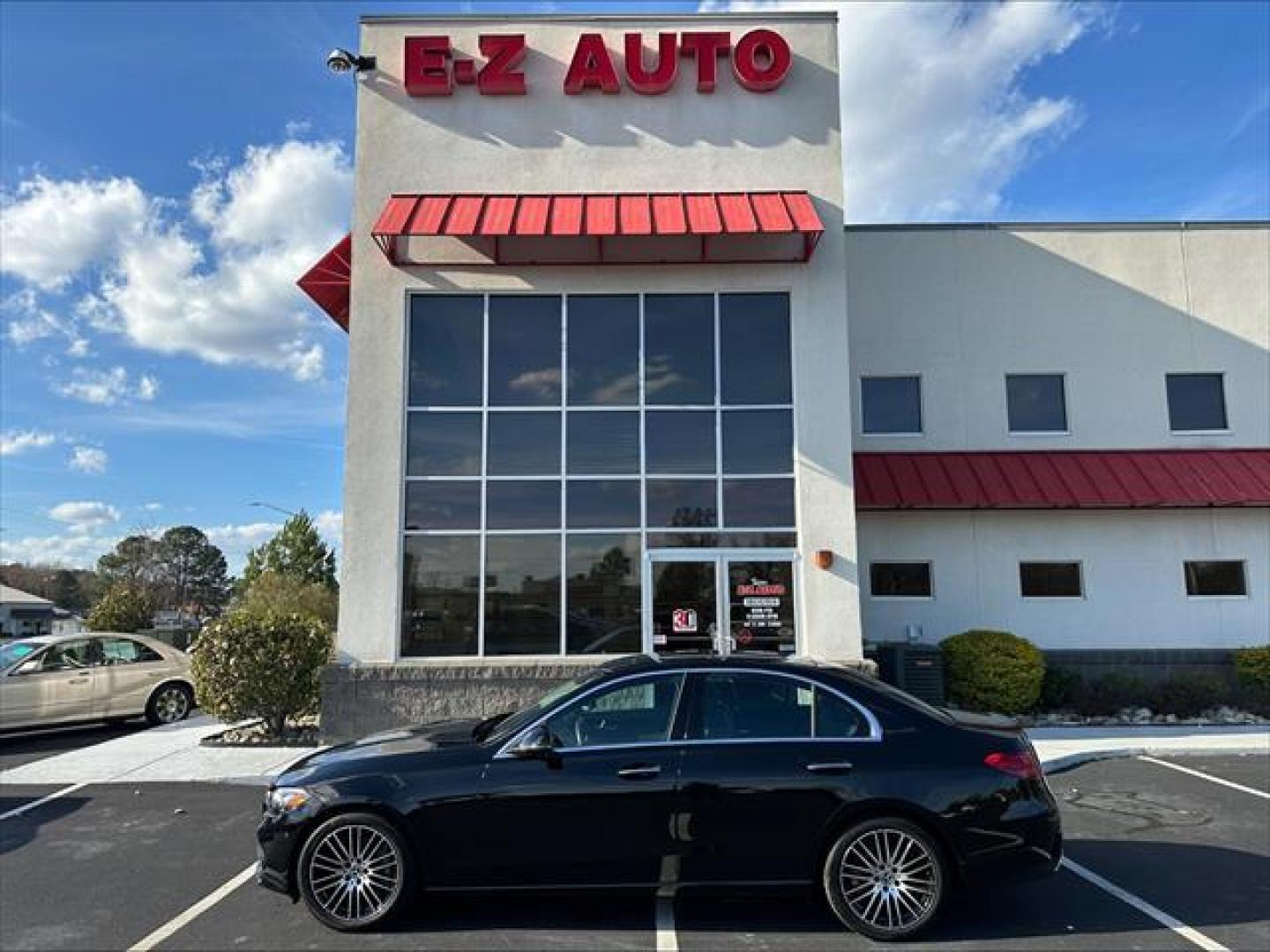 2023 Black Mercedes-Benz C-Class C300 Sedan (W1KAF4GBXPR) , 9-Speed Automatic transmission, located at 3900 Bragg Blvd., Fayetteville, NC, 28303, (910) 868-3000, 35.081905, -78.943367 - T-9930 - 2023 Mercedes-Benz C-Class W1KAF4GBXPR127965 - Photo#0