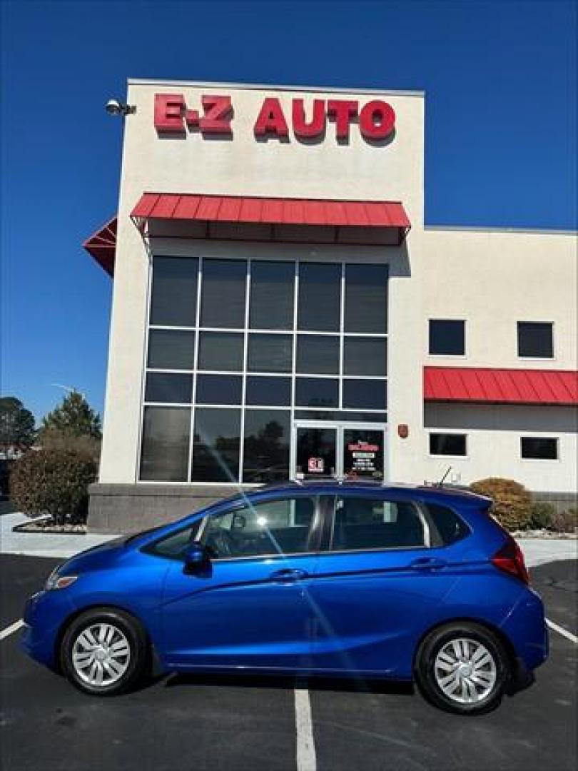 2015 Aegean Blue Metallic Honda Fit LX 6-Spd MT (3HGGK5G5XFM) , 6-Speed Manual transmission, located at 3900 Bragg Blvd., Fayetteville, NC, 28303, (910) 868-3000, 35.081905, -78.943367 - T-9939 - 2015 Honda Fit 3HGGK5G5XFM743845 - Photo#0