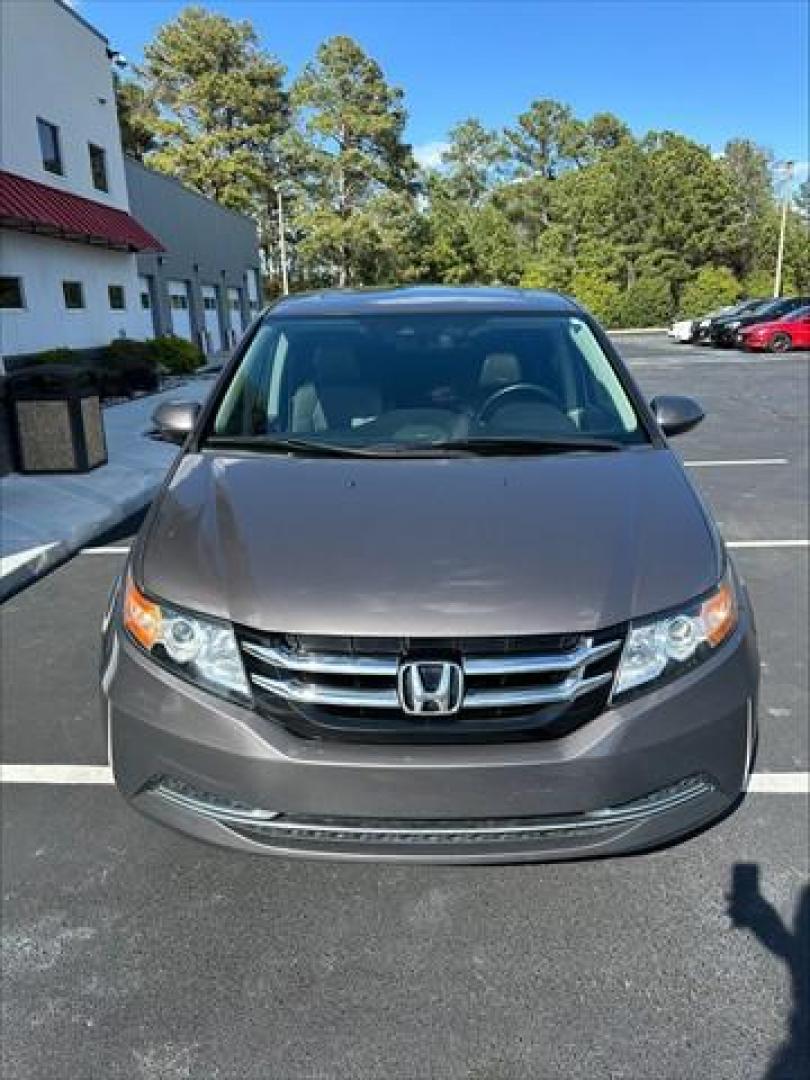 2016 Modern Steel Metallic Honda Odyssey EX-L (5FNRL5H68GB) , 6-Speed Automatic transmission, located at 3900 Bragg Blvd., Fayetteville, NC, 28303, (910) 868-3000, 35.081905, -78.943367 - T-9971 - 2016 Honda Odyssey 5FNRL5H68GB092328 - Photo#1