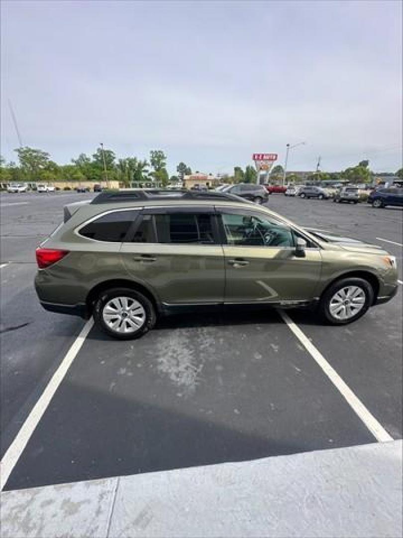 2017 Wilderness Green Metallic Subaru Outback 2.5i Premium (4S4BSAHC4H3) , Continuously Variable Transmission transmission, located at 3900 Bragg Blvd., Fayetteville, NC, 28303, (910) 868-3000, 35.081905, -78.943367 - T-9976 - 2017 Subaru Outback 4S4BSAHC4H3240567 - Photo#2