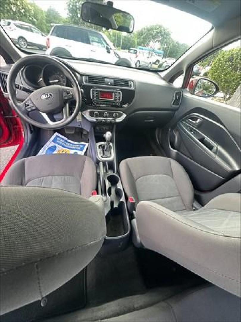 2017 Signal Red Kia Rio LX 6A (KNADM4A37H6) , 6-Speed Automatic transmission, located at 3900 Bragg Blvd., Fayetteville, NC, 28303, (910) 868-3000, 35.081905, -78.943367 - T-9993 - 2017 Kia Rio KNADM4A37H6015588- Photo#3