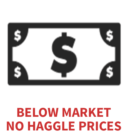 below market no haggle price